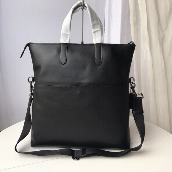 Coach Crossbody New New Men Foldover 2 Ways Busine - Picture 3 of 8